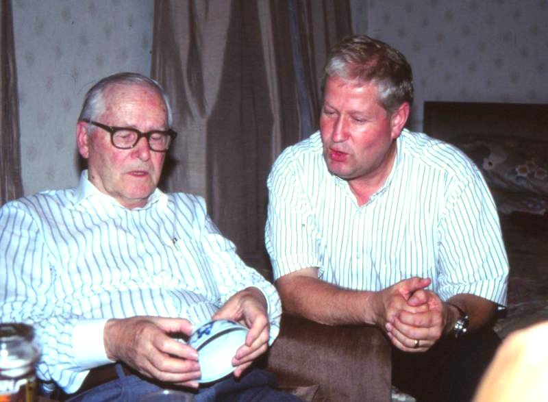 Bo Gyllensvärd and Anders Wästfelt, Shanghai 5 sept 1992